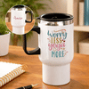 Personalized Worry Less Yoga More Travel Mug Online