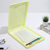 Shop Personalized Writing Pad With Storage - Yellow