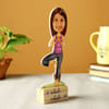 Gift Personalized Yoga Pose Caricature Secret Santa Gift