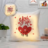 Personalized You And Me Couples LED Cushion Online