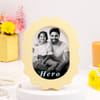 Personalized You Are My Hero Scalloped Frame