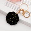 Gift Personalized Zodiac Constellation Keychain - Gemini