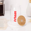 Shop Personlized Wooden Lid Glass Tumbler