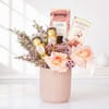 Petal Kissed Chocolate Indulgence Hamper with 4 Chocolates