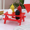 Picnic Bench - Condiments Holder Set Online