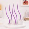 Buy Pillar Candles Set of 5 with Glass Holder