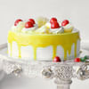 Gift Pineapple Cake with Cherry Toppings