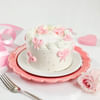 Buy Pink And White Bows Birthday Cake