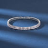Gift Pink And White CZ Tennis Bracelet