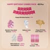 Buy Pink Bliss Birthday Party Balloon Decor Kit - 45 pcs