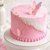 Shop Pink Butterfly Bliss Cake 1 kg