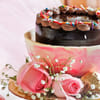 Shop Pink Chocolate Pinata Ball Cake for Birthday (1 Kg)