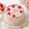 Pink Cream Delight Mother's Day Mini Cake Online