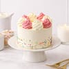 Buy Pink & Cream Swirl Vanilla Delight Cake