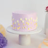 Gift Pink Fleurs Cake (600 Gm)