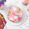 Buy Pink Floral Delight Cake (1Kg)