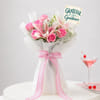 Gift Pink Lily and Rose Bouquet for Teacher