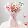 Buy Pink Lily and Rose Bouquet for Teacher
