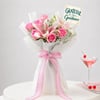 Gift Pink Lily and Rose Bouquet for Teacher