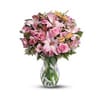 Pink Lily & Rose Arrangement Online