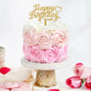 Gift Pink Ombre Birthday Cake