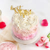 Gift Pink Ombre Rose Cake