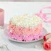 Gift Pink Ombre Rose Cake