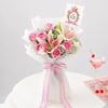 Gift Pink Oriental Lily Bouquet for Daughter