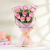 Gift Pink Paradise Roses Bouquet