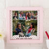 Pink Perfection Personalized Mother's Day Frame