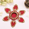 Buy Pink Rangoli with Tealight Candle Diwali Set