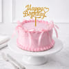 Pink Ribbon Birthday Cake - 450 gm