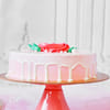Buy Pink Rose Chocolate Flavor Cake (1 Kg)