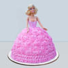 Pink Rose Dress Barbie Cake (2 Kg) Online
