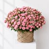 Pink Rose Garden Basket Online