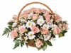 Pink Roses Basket