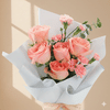 Buy Pink Roses Teacher's Day Bouquet