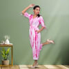 Pink Shibori Jumpsuit Online