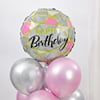 Buy Pink & Silver Birthday Balloon Bouquet