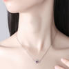 Buy Pink Swarovski Heart Pendant