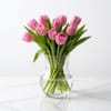 Pink Tulip Flower Arrangement Online
