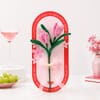 Pink Tulip Pipe Cleaner Flower