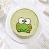 Playful Frog Face Cake