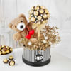 Gift Playful Golden Delight Arrangement