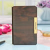 Shop Pocket Notebook with Wooden Cover