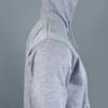 Shop Polaris Zippered Hooded Sweatshirt (Grey)