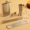 Gift Portable Personalized Bar Set - Gold