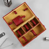 Shop Portable Personalized Bar Set - Maroon