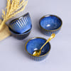Portion Bowl Set - Mehran - Gold Rimmed Online