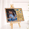 Gift Postcard Love Personalized Valentine's Day Canvas Frame